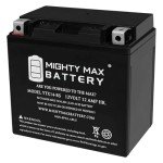 Mighty Max YTX14-BS Battery for Honda FourTrax