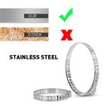 UTSAUTO 8PCS Adjustable CV Joint Boot Clamps