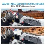 CPOWACE ATV Device Mount and Storage Organizer