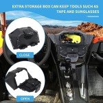 CPOWACE ATV Device Mount and Storage Organizer
