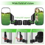 Adjustable UTV Side Mirrors for Roll Bar Cages