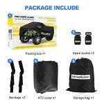 Heavy-Duty ATV Cover with Air Vents & Straps