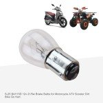 GOOFIT S-25 BAY15D 12V Brake Bulbs for ATVs