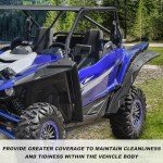 Yamaha YXZ 1000 Fender Flares Mud Guard Kit
