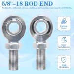 YIFUOK 5/8" Heim Joint Rod End Bearings - 2Pk