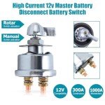Bittwee 200A Battery Disconnect Switch for Vehicles