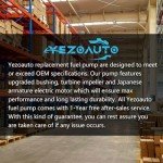 Yezoauto Fuel Pump for Kawasaki & Arctic Cat