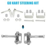 Go Kart Steering Spindle Knuckle Bracket Kit