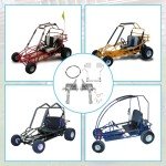 Go Kart Steering Spindle Knuckle Bracket Kit