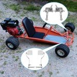 Go Kart Steering Spindle Knuckle Bracket Kit