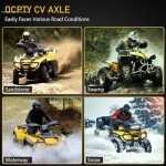 OCPTY Left CV Axle for Suzuki King Quad 400