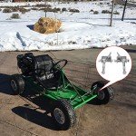 Go Kart Steering Spindle Bracket Kit - 5/8" Axle