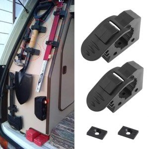 2PCS Adjustable Quick Release Roof Rack Clamps