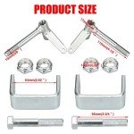 Go Kart Steering Spindle Bracket Kit - 5/8" Axle