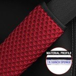 2Pcs Breathable Seat Belt Covers for Comfort