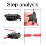 5-Pack Waterproof Inline Fuse Holders for ATVs