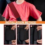 2Pcs Breathable Seat Belt Covers for Comfort