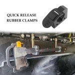 2PCS Adjustable Quick Release Roof Rack Clamps