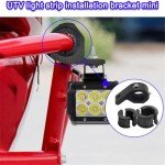 LED Light Bar Clamp Mounting Kit for Vehicles
