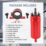 High-Pressure 12V Gasoline Fuel Pump with Bracket