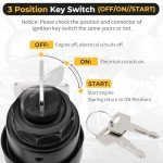 M MATI 6-Wire Ignition Key Switch for Kawasaki