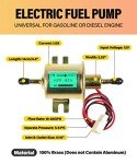 Universal 12V Electric Fuel Pump for ATVs