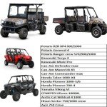 Heavy Duty Waterproof UTV Cover for 4 Seaters