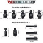 10-Piece Universal Motorcycle Flywheel Puller Set