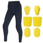 WICKED STOCK Summer Motorcycle Leggings with Armor