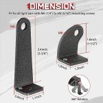 Universal LED Light Bar Mounting Bracket Kit