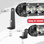 Universal LED Light Bar Mounting Bracket Kit