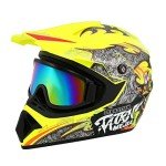 Senhill Off-Road Helmet with Gloves and Goggles