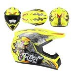 Senhill Off-Road Helmet with Gloves and Goggles