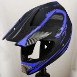 Senhill Full Face Motocross Helmet with Accessories