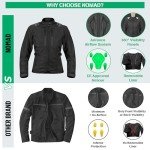 Women's Ironborn Nomad Biker Jacket with Armor