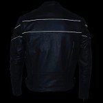 Milwaukee Leather Men's Black Motorcycle Jacket - X-Large