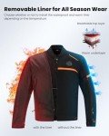 Men's Dual Sport Motorcycle Jacket with Armor