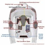 Milwaukee Leather Women's Black Armored Jacket - Medium