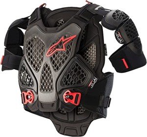 Alpinestars A-6 Chest Protector Black/Anthracite XL/2X