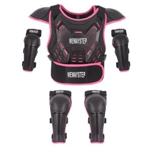 Kids Motocross Armor: Chest, Knee & Elbow Pads