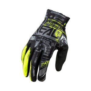 Oneal Matrix Ride Gloves - Black/Neon Medium