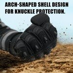 Cierto Touch Screen Hard Knuckle Motorcycle Gloves