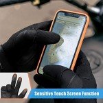 Cierto Touch Screen Hard Knuckle Motorcycle Gloves