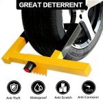 Universal Wheel Clamp Lock for Trailers and ATVs