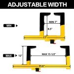 Universal Wheel Clamp Lock for Trailers and ATVs