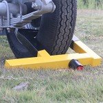 Universal Wheel Clamp Lock for Trailers and ATVs