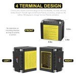 NUDZENI YTX14-BS 12V Lithium Battery for ATVs