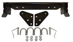 WARN ATV Front Snow Plow Mount Kit, Black