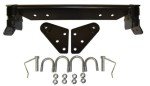 WARN ATV Front Snow Plow Mount Kit, Black