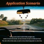 Coffee Car Rosary Pendant for Rearview Mirror